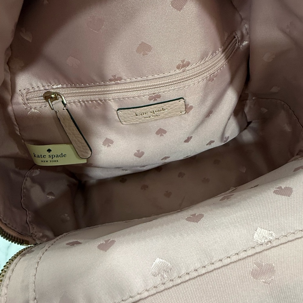 ❤️SOLD❤️ Kate Spade Jackson Blush Pink Leather Backpack - Picture 6 of 8